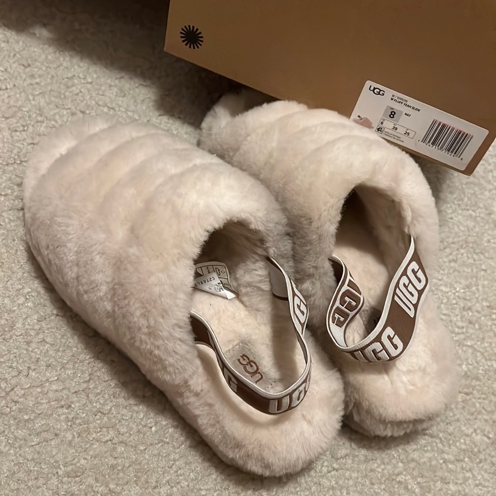 Ugg fluff yeah slide slippers